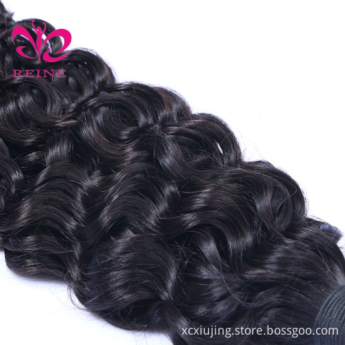 No Tangle No Shedding Water wave Peruvian Virgin Hair Cuticle Aligned Hair Remy Virgin Hair